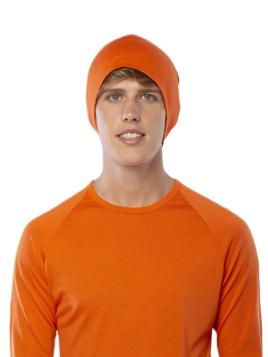 Long Merino Beanie - Flame Resistant - Brass Monkeys - Smart Merino New Zealand