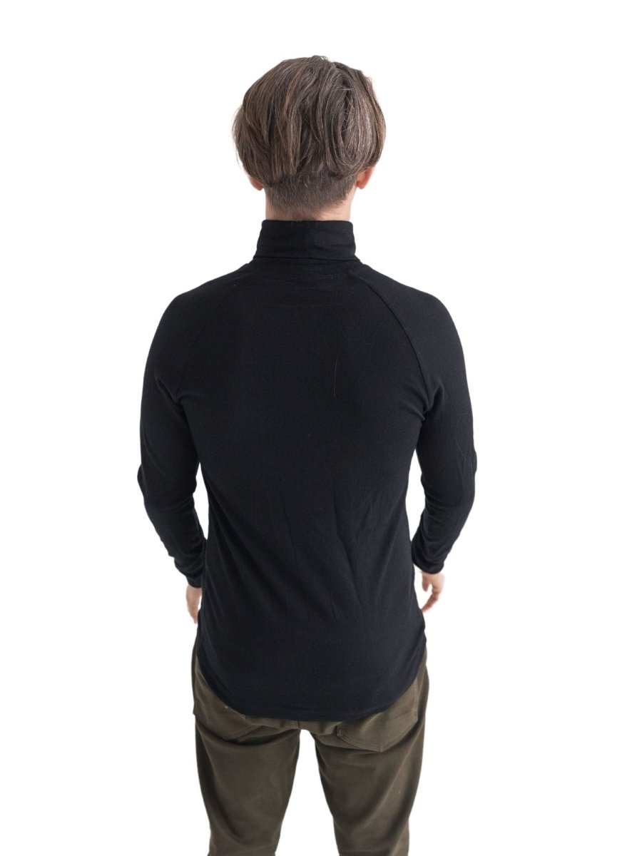 Merino Turtleneck Skivvy - Brass Monkeys - Smart Merino New Zealand