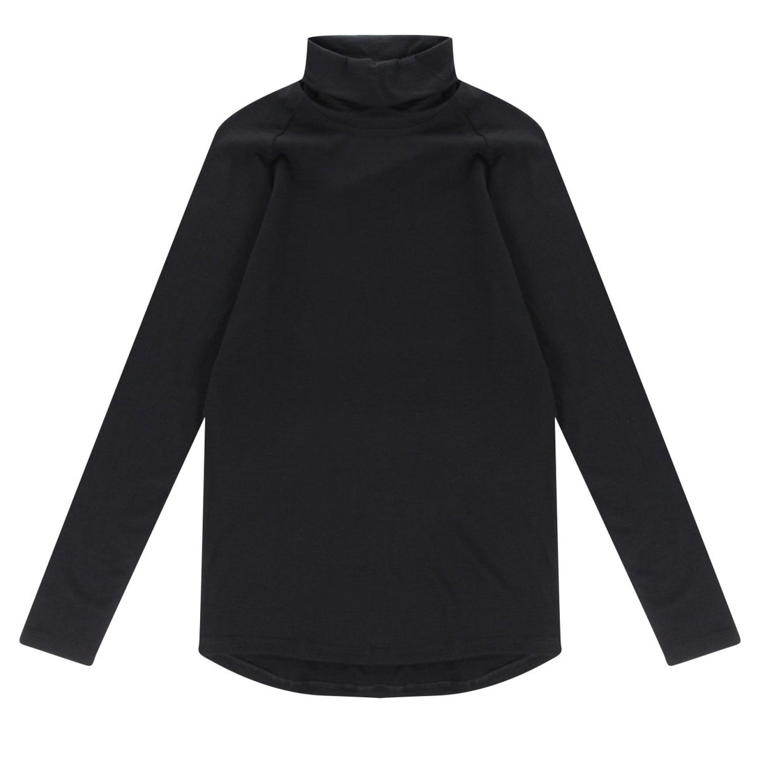 Merino Turtleneck Skivvy - Brass Monkeys - Smart Merino New Zealand