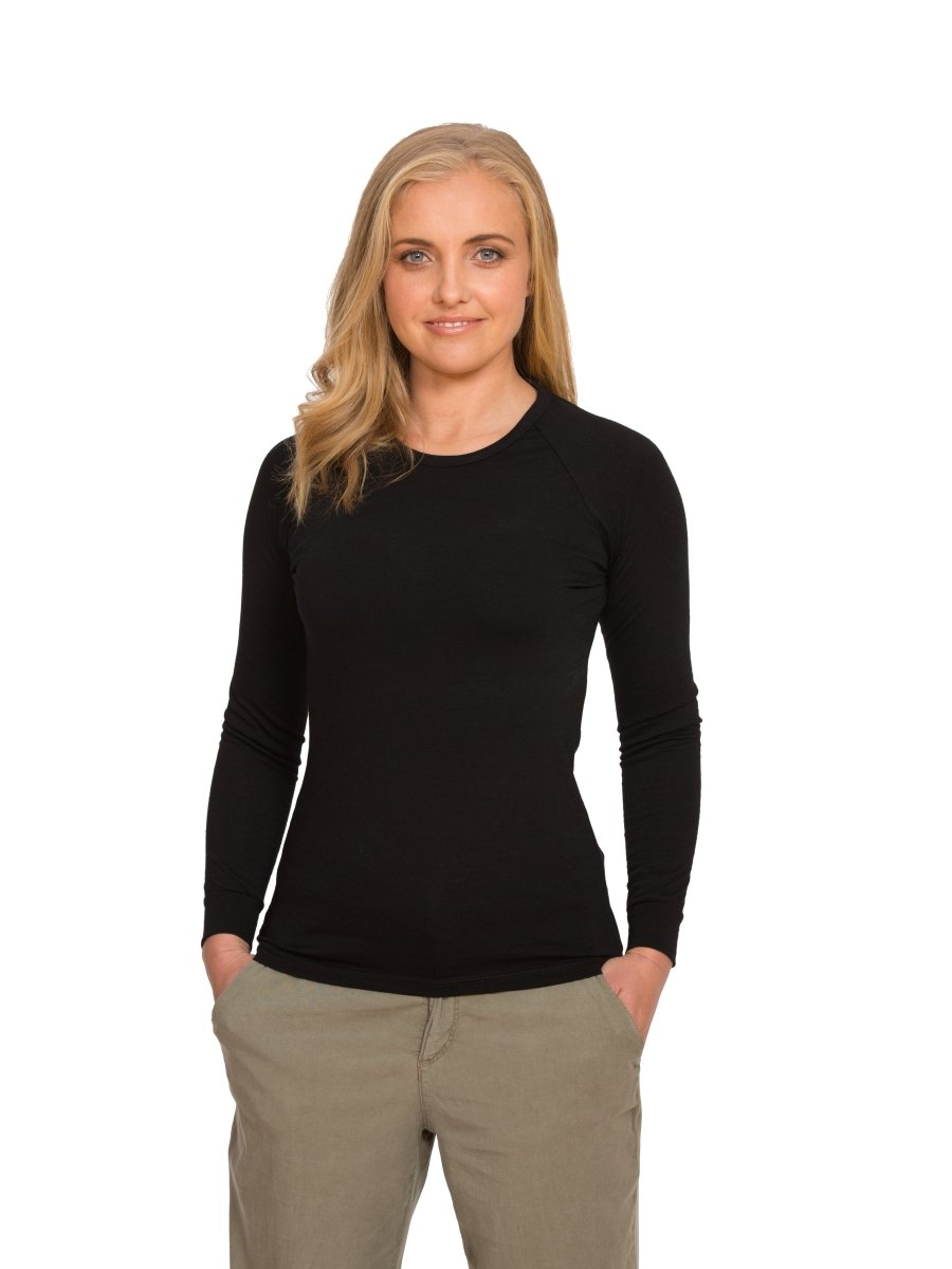 Merino Long Sleeve - Brass Monkeys - Smart Merino New Zealand