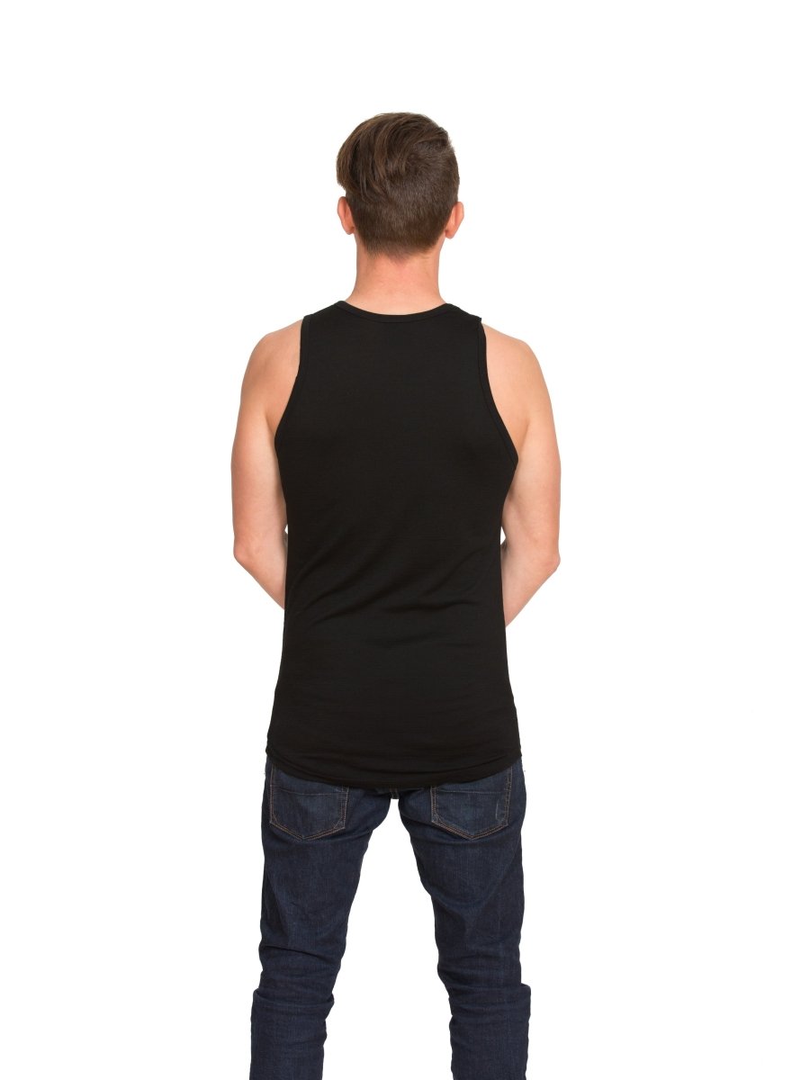 Merino Men's Singlet - Brass Monkeys - Smart Merino New Zealand