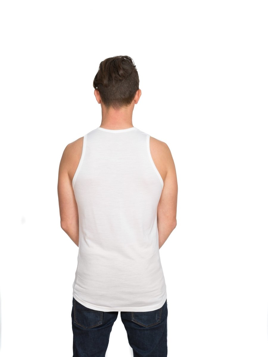 Merino Men's Singlet - Brass Monkeys - Smart Merino New Zealand