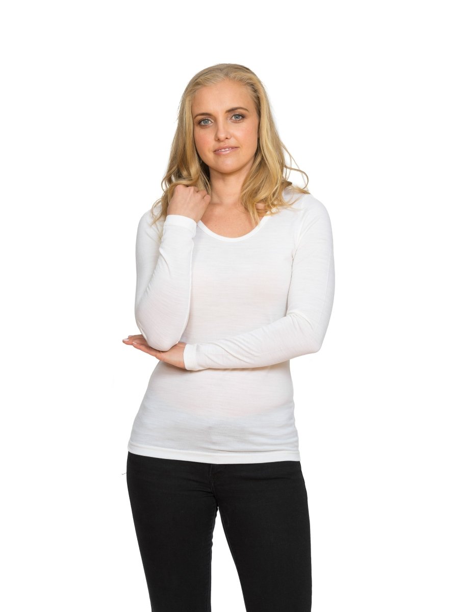 Merino Scoop Neck Top - From Merino With Love - Smart Merino New Zealand